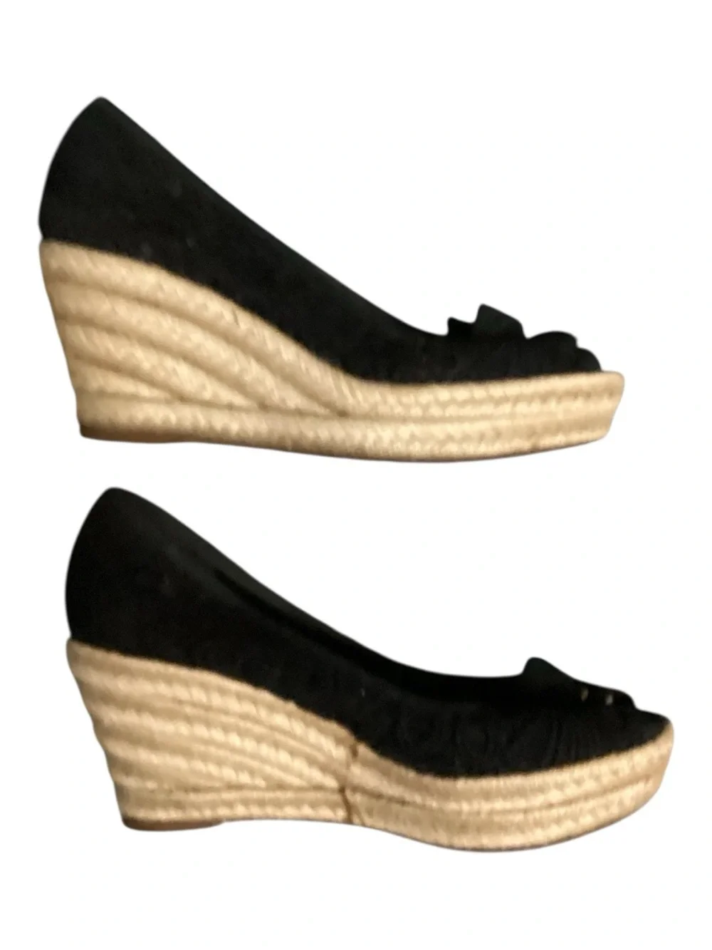 Tory Burch Jackie Lace Espadrille Wedge